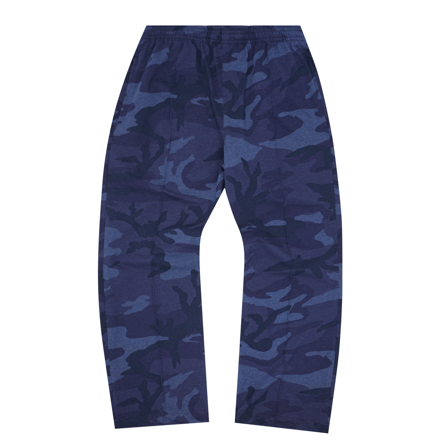 DEEP TRENCH CAMO PLEATED WIDE LOUNGE PANTS