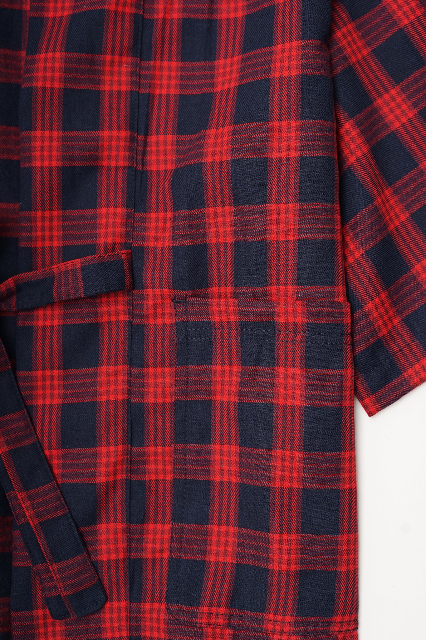 RED/NAVY S/S DRAPE