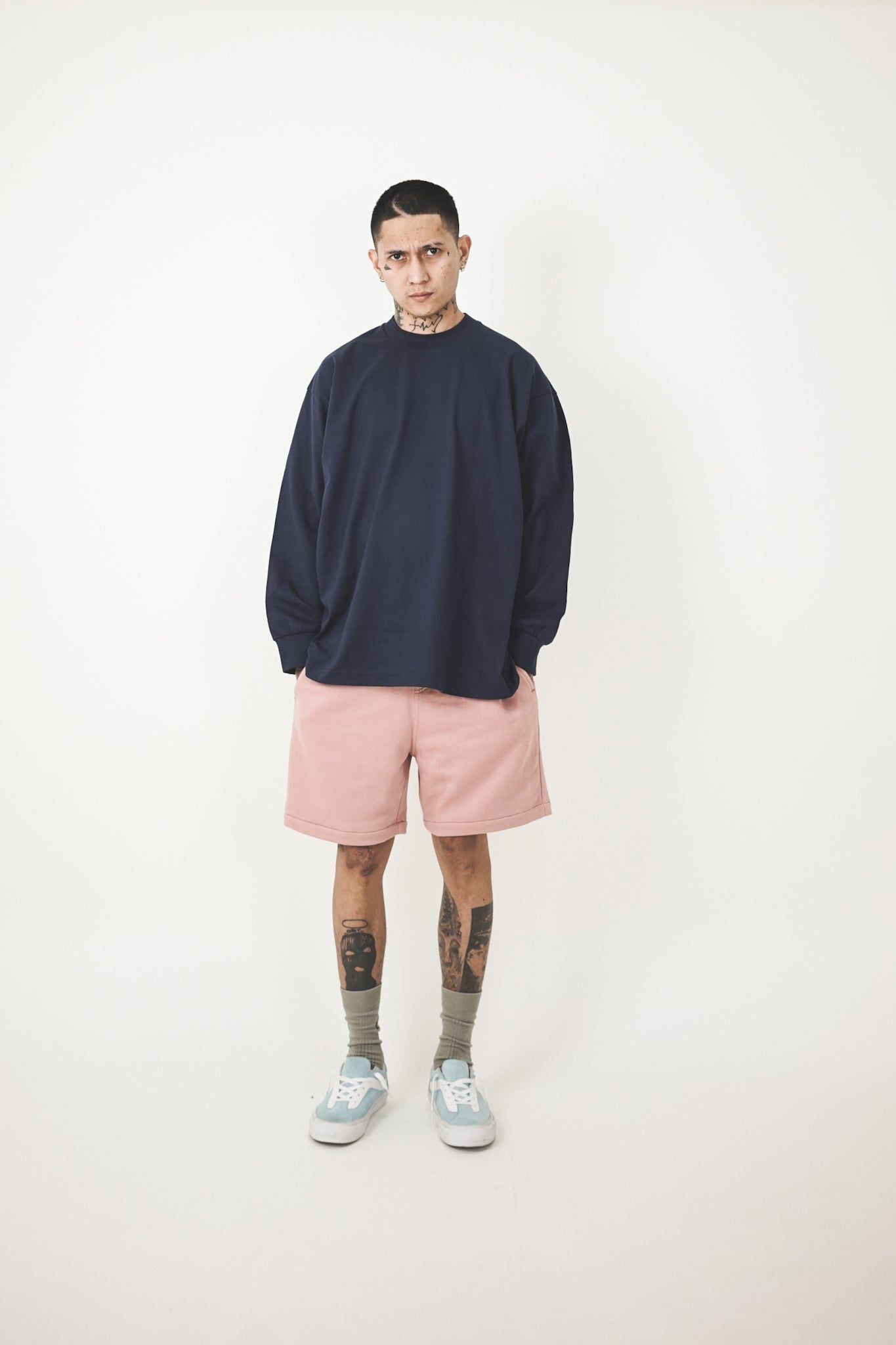 LONGSLEEVE TEE IN NAVY
