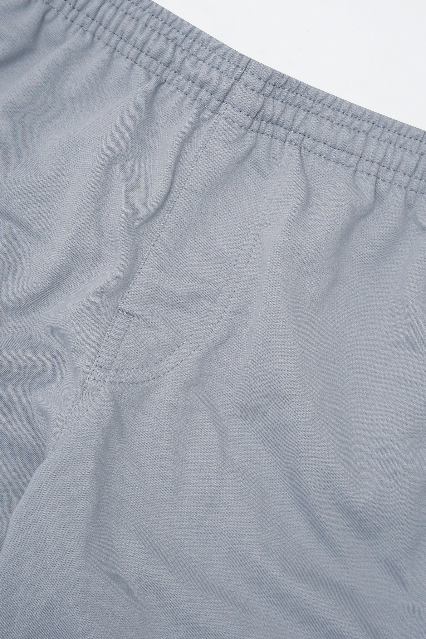 FRENCH TERRY WIDE LOUNGE PANTS IN GLACIER