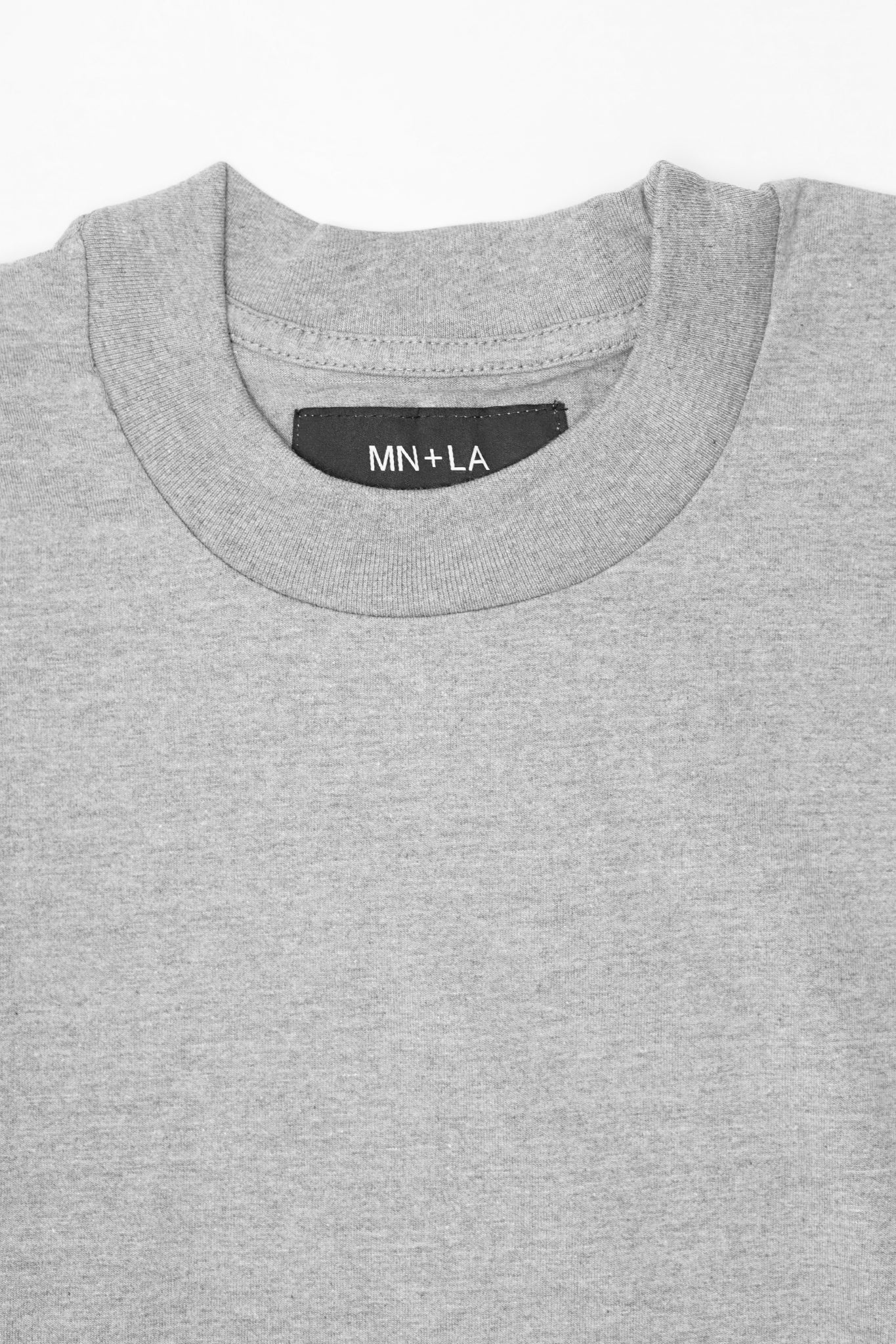 LONGSLEEVE TEE IN HEATHER GREY