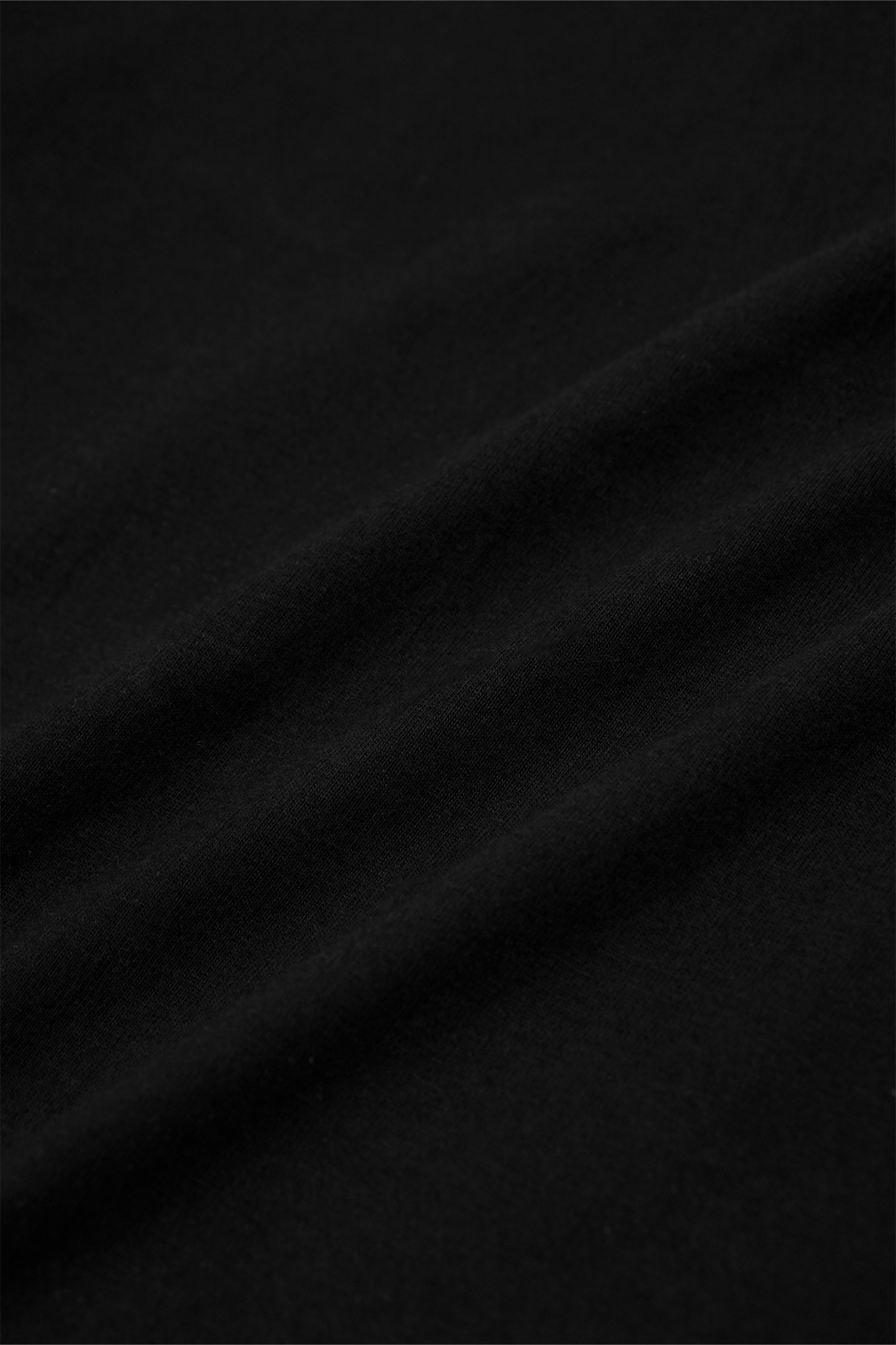 MOCK NECK TEE V3 IN CAVIAR