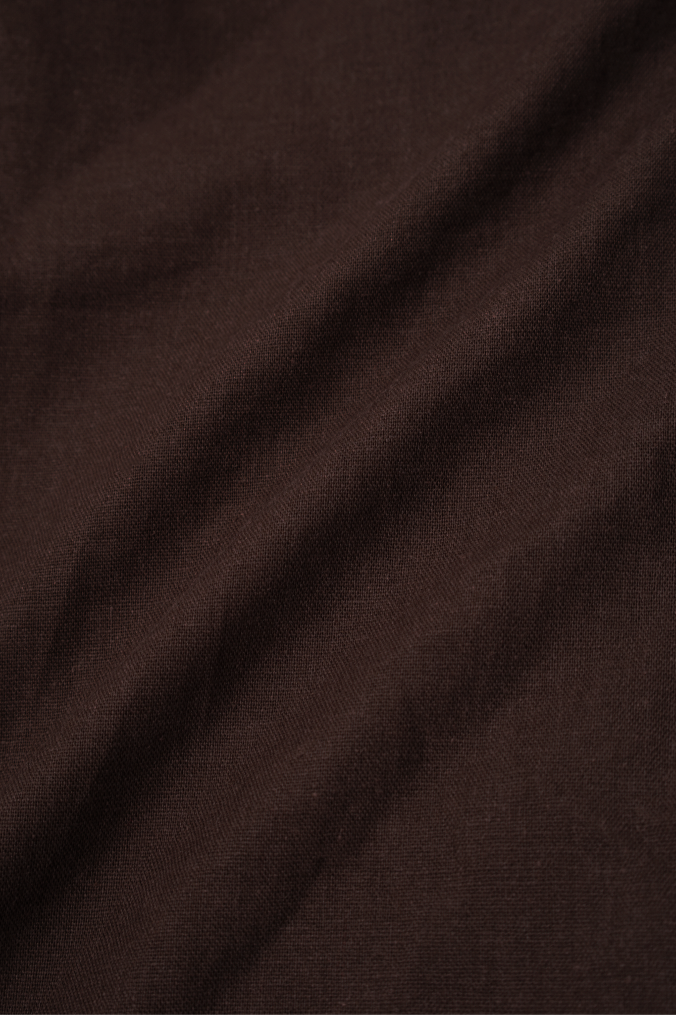 LINEN WIDE CROPPED PANTS IN WOOD