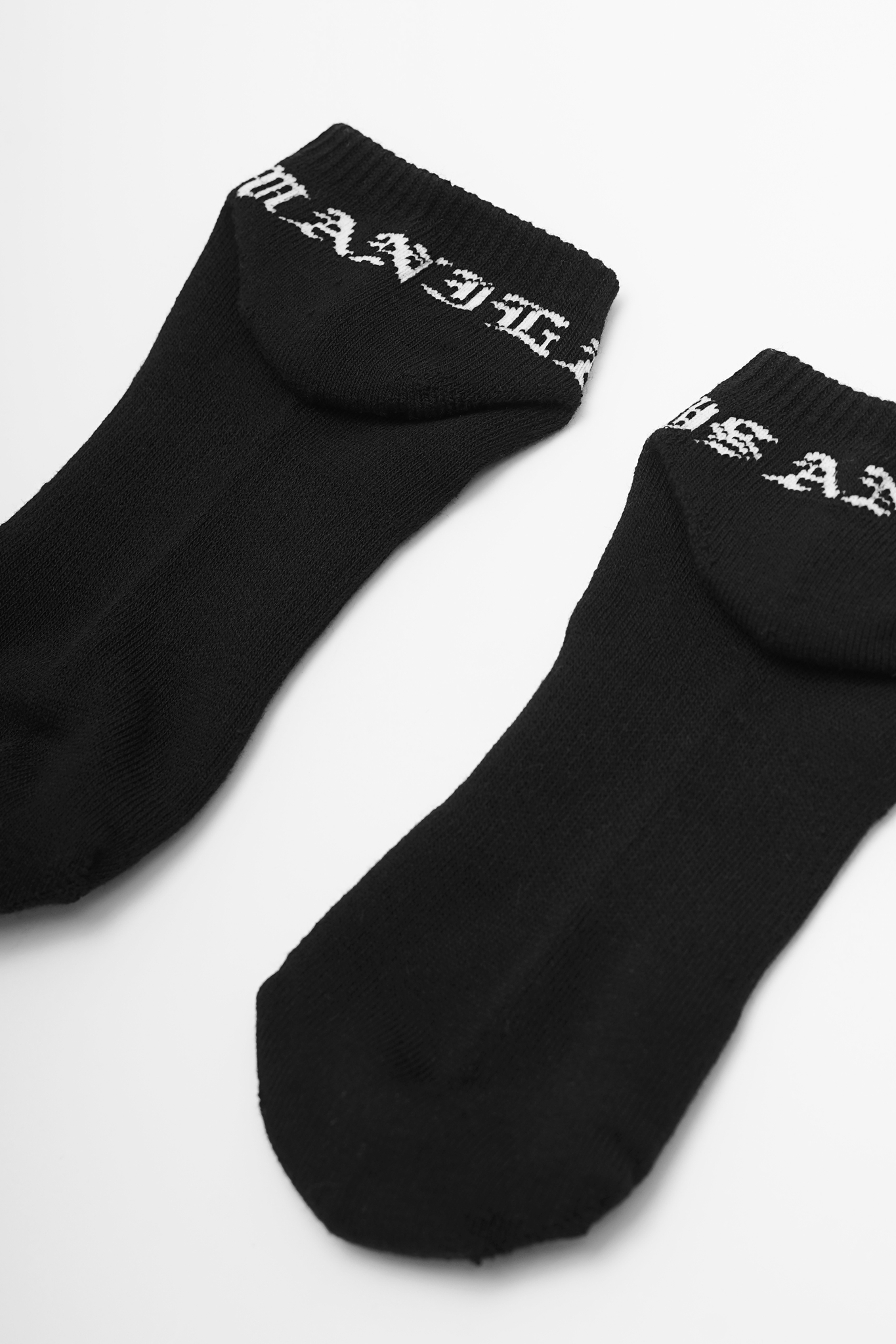 ANTHRACITE ANKLE SOCKS (3 PACK)