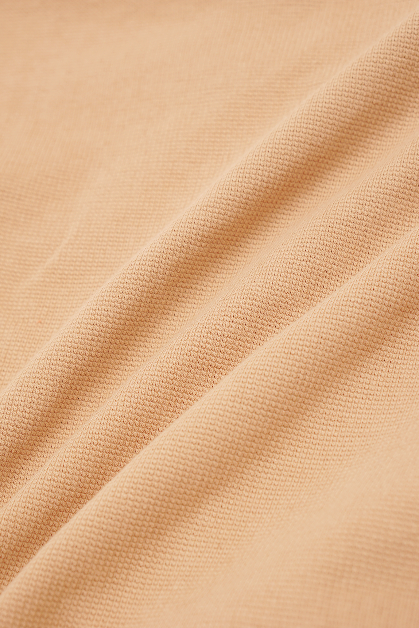 WAFFLE WEAVE PLEATED CROPPED PANTS IN WHEAT