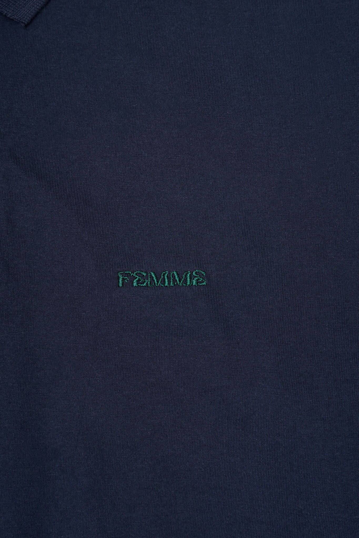 LONGSLEEVE POLO SHIRT IN NAVY