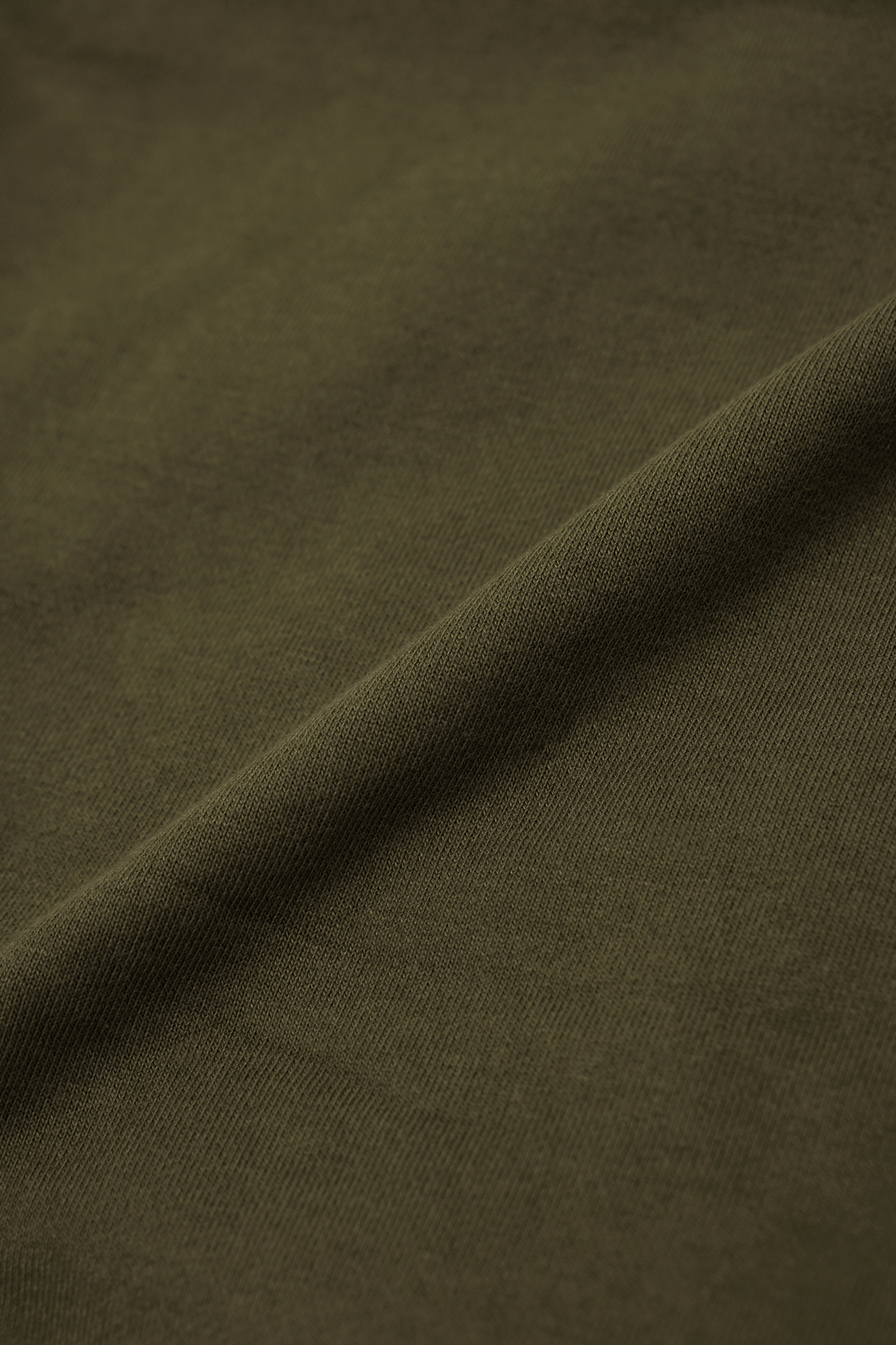OLIVE FRENCH TERRY RAW FINISH LOUNGE PANTS