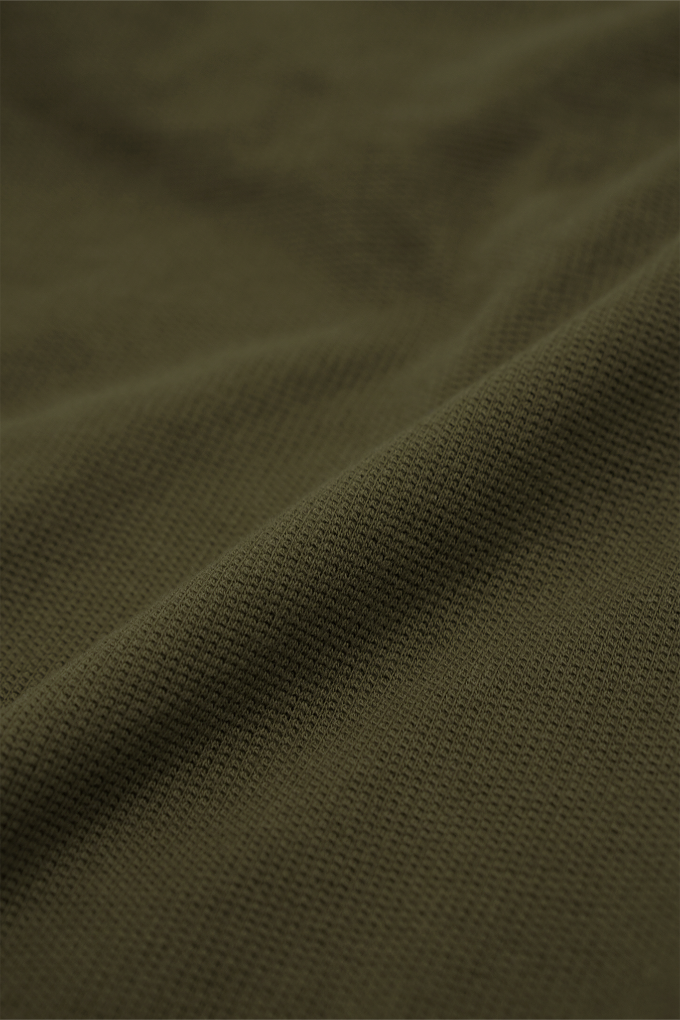 WAFFLE WEAVE PLEATED CROPPED PANTS IN OLIVE