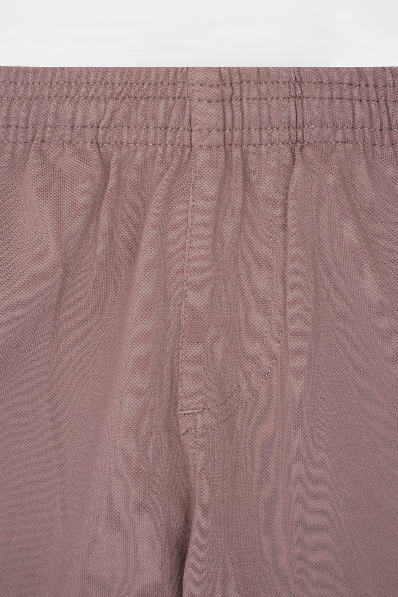 PIQUE HOUSE SHORTS IN MAUVE