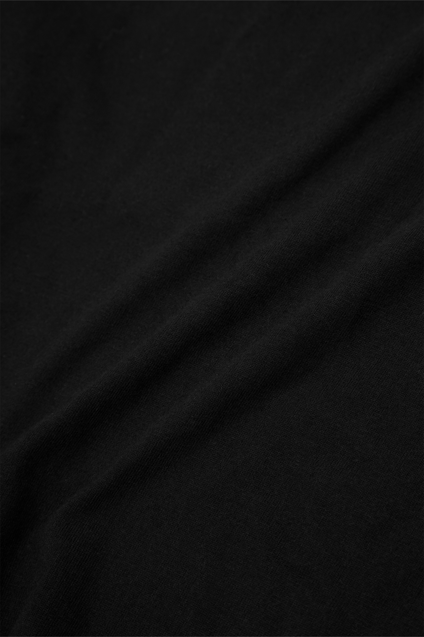 OVERSIZED TEE IN CAVIAR