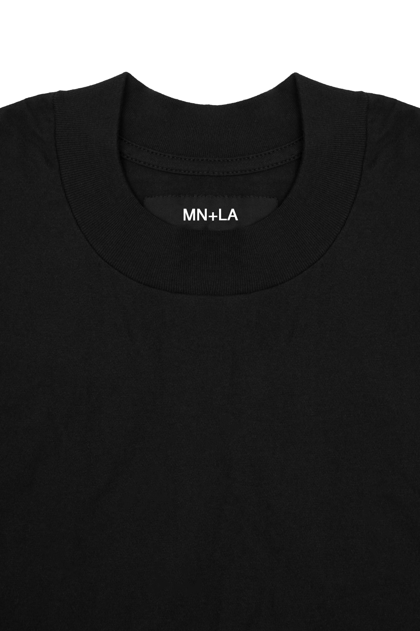 OVERSIZED TEE IN CAVIAR