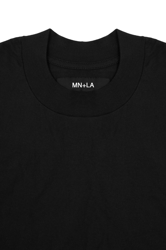 OVERSIZED TEE IN CAVIAR