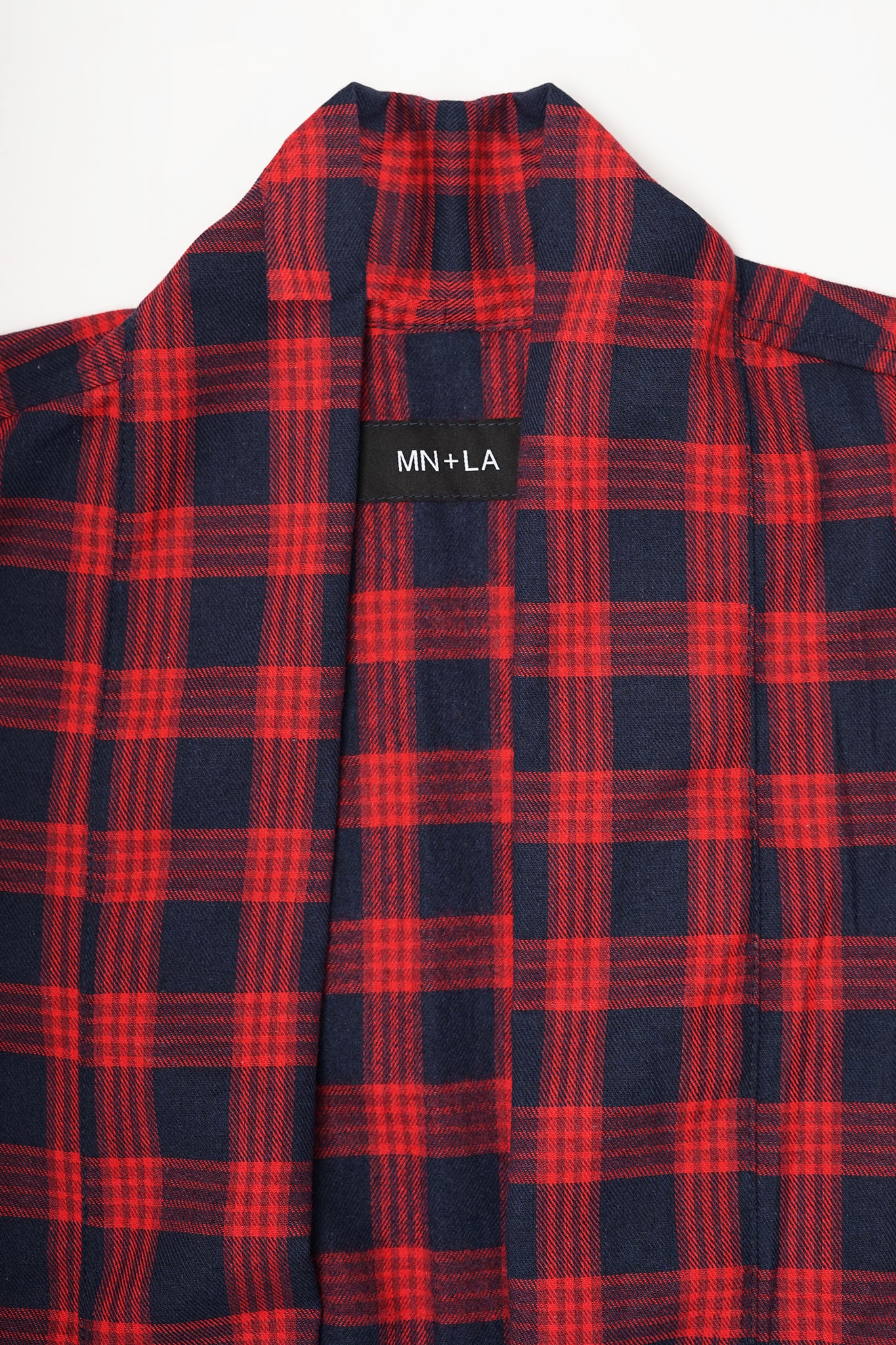RED/NAVY S/S DRAPE