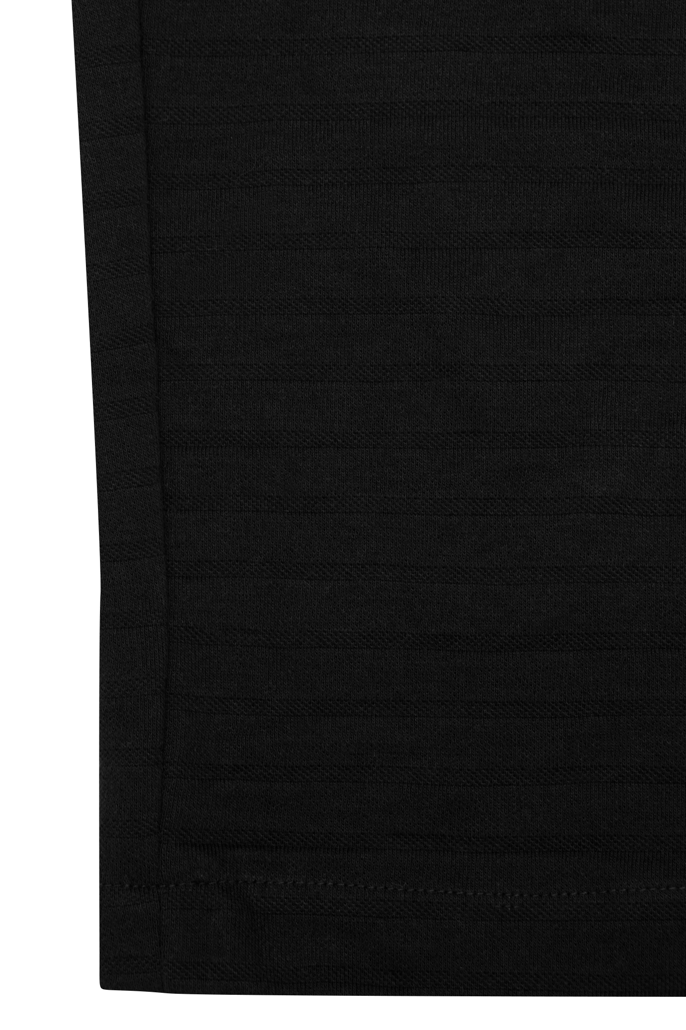 STRIPED PIQUE LOUNGE PANTS V2 IN CAVIAR