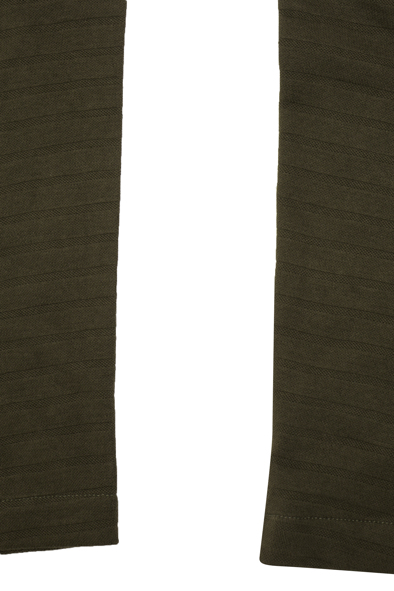 STRIPED PIQUE LOUNGE PANTS V2 IN OLIVE