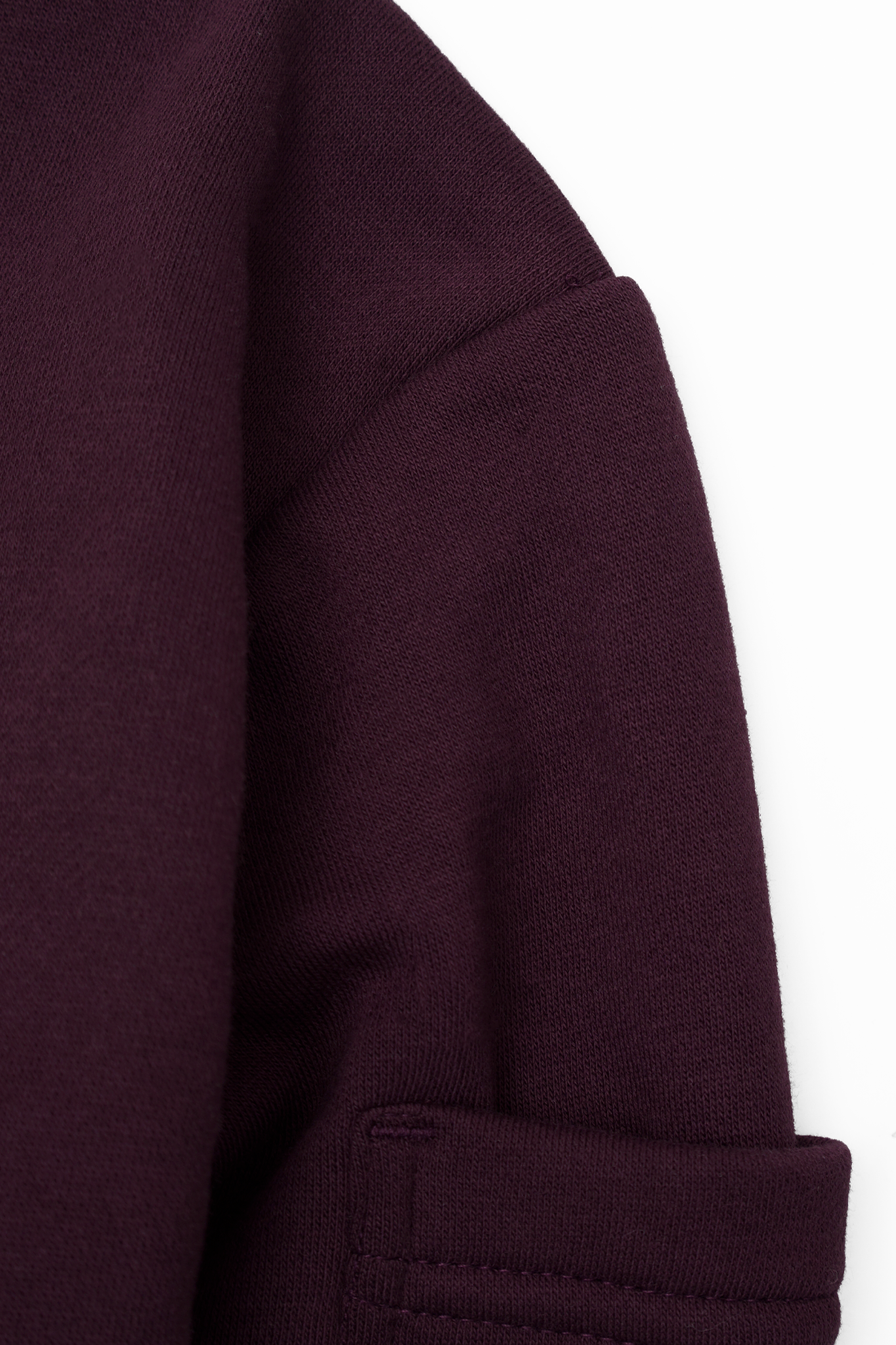 LOUNGE SWEATSHIRT IN WINE