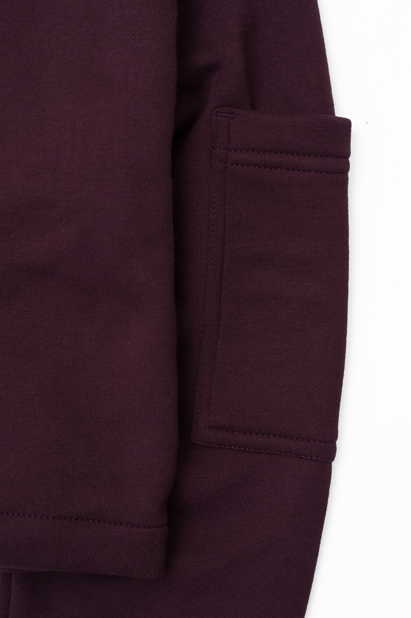 LOUNGE SWEATSHIRT IN WINE