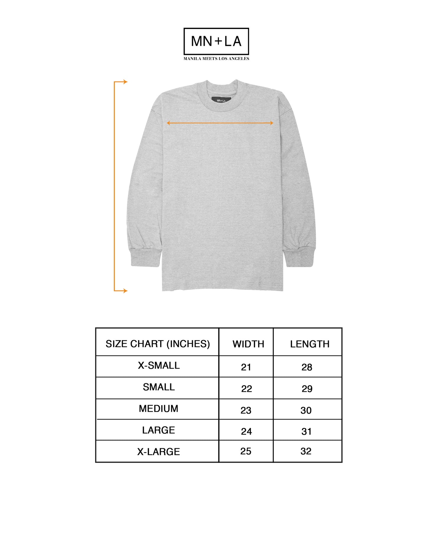 LONGSLEEVE TEE IN HEATHER GREY