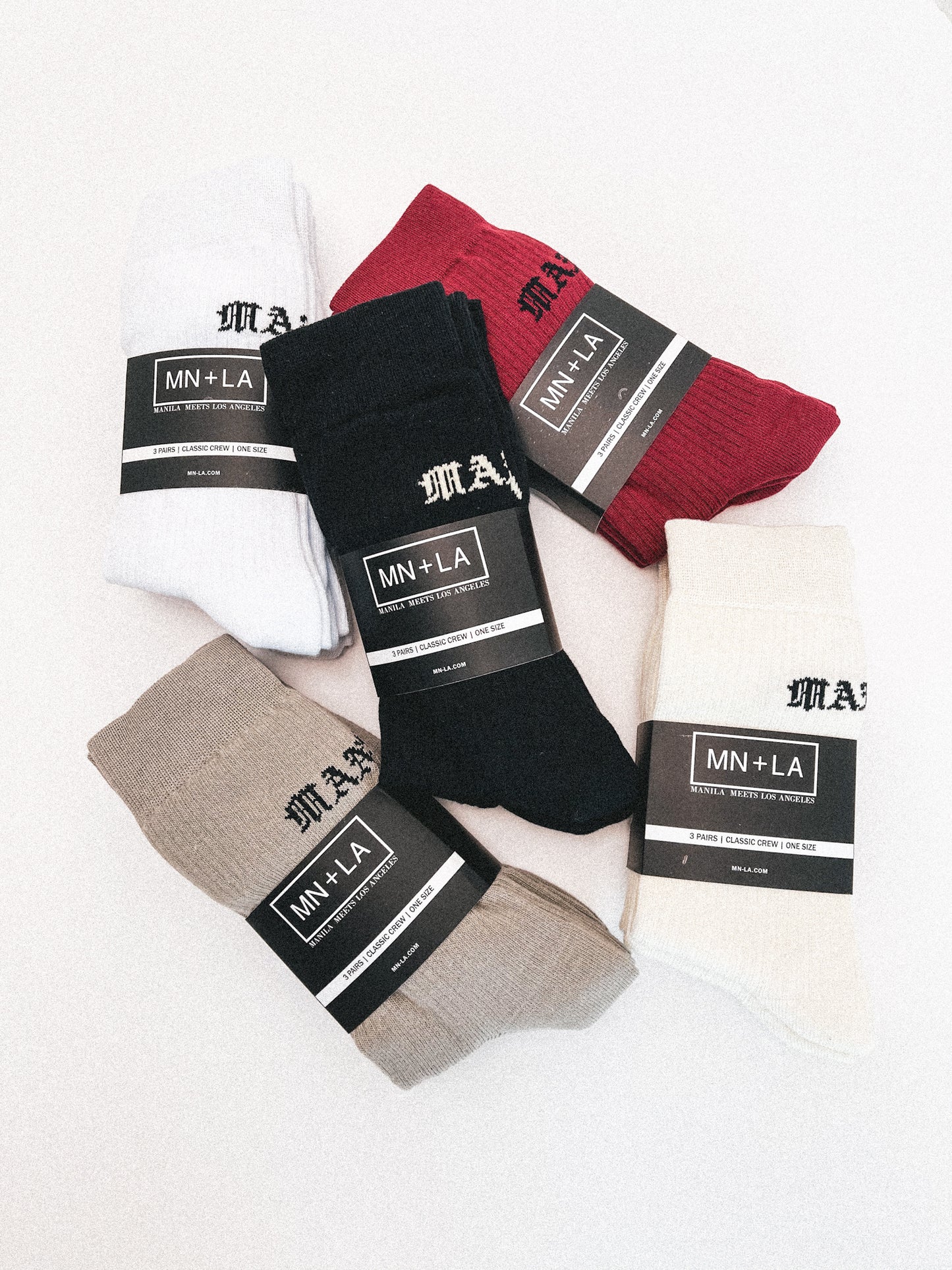 OAT SOCKS (3 PACK)