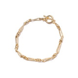 MOLTEN CHAIN GOLD BRACELET