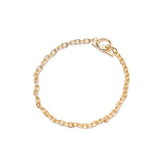 LOOP CHAIN GOLD BRACELET
