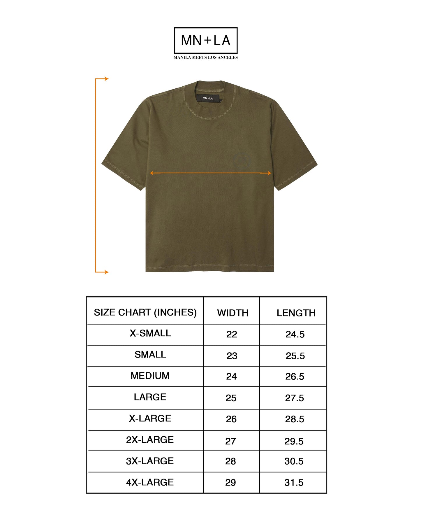 "CROP CIRCLES" MOCK NECK TEE IN OLIVE