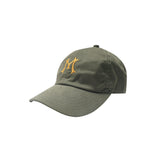 "HITTER" V3 6 PANEL HAT IN OLIVE/CANARY