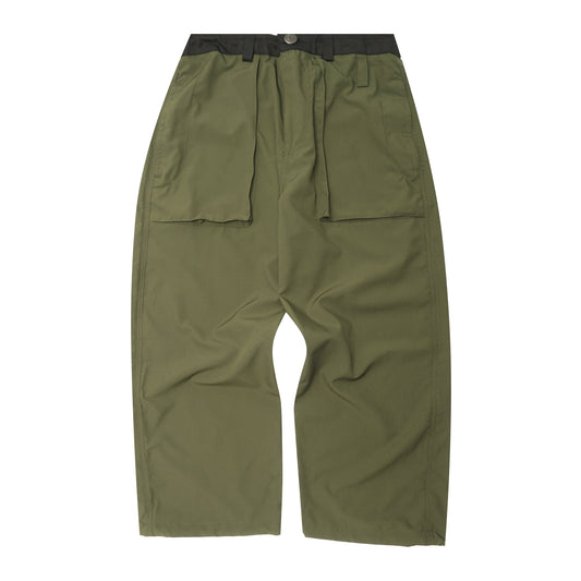 M+ OVERPOCKET PHAT PANTS IN MOSS