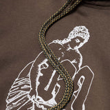 M'$ MOTHERLAND HOODIE IN WOOD