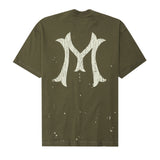 "HITTER" V3 BOX TEE IN OLIVE