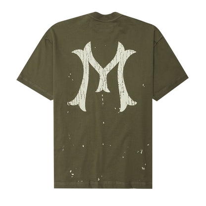 "HITTER" V3 BOX TEE IN OLIVE