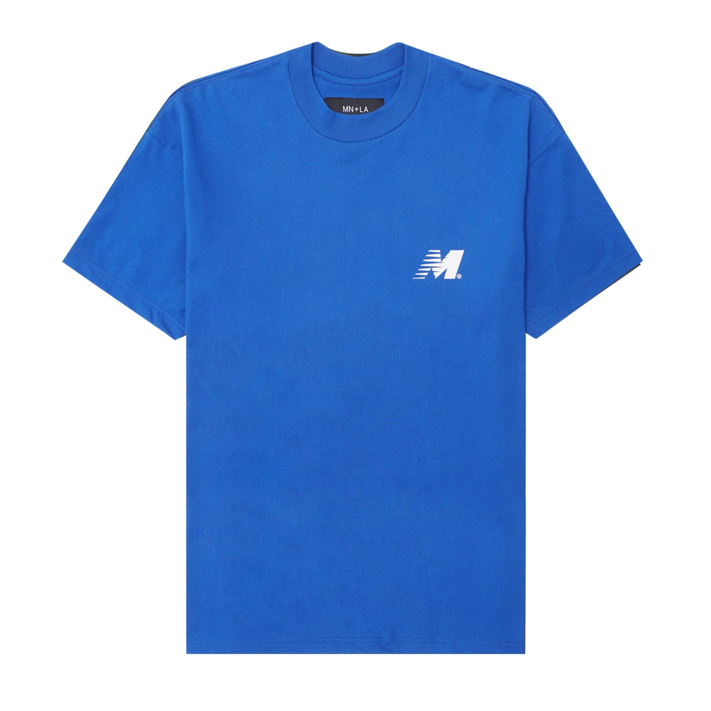 "OUTDOOR EXPLORATION" TEE IN ELECTRIC BLUE