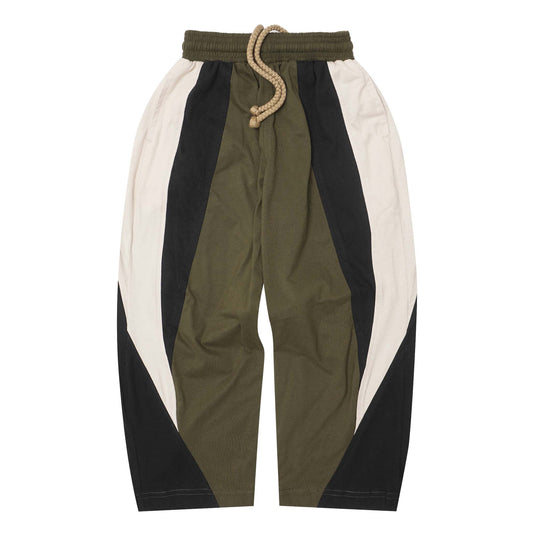 "NEEDLEWORK" LITTLE HUMAN™ PANTS IN OLIVE