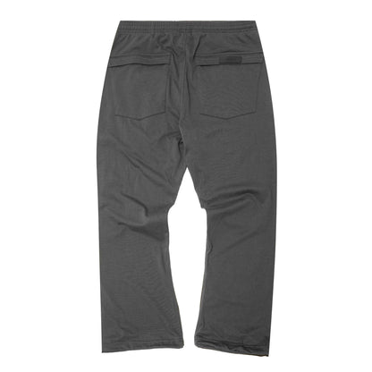 "TWIN M'$" BOOTCUT PANTS IN CHARCOAL GREY