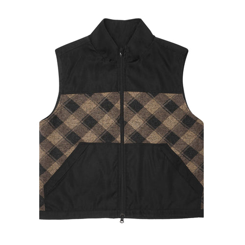 LAKESIDE VEST IN TUSCAN PLAID