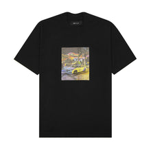 "POLIS" TEE IN CAVIAR