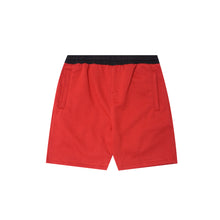 SWEATSHORTS IN FADED RED