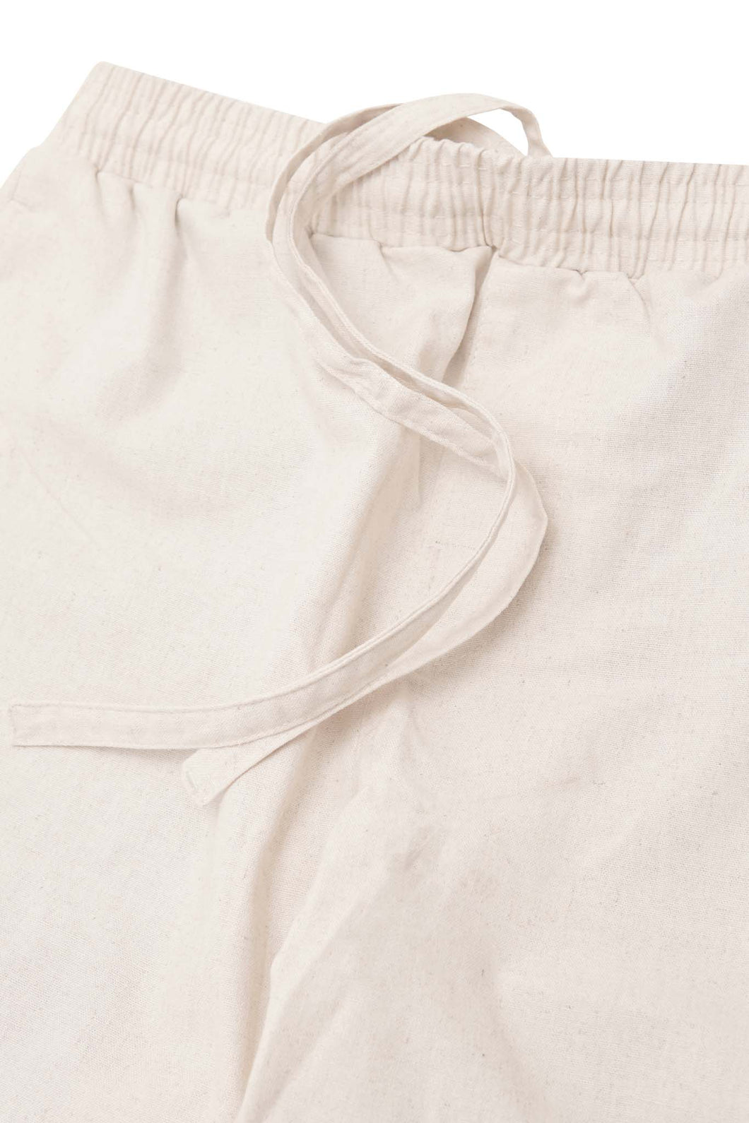 LINEN LOUNGE PANTS V2 IN OAT – MN+LA