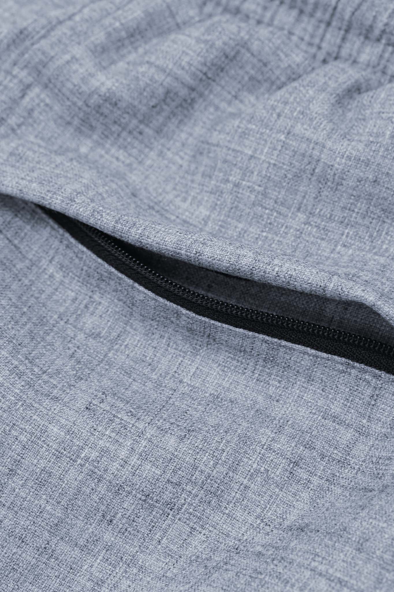 CROPPED LOUNGE PANTS IN PEBBLE BLUE