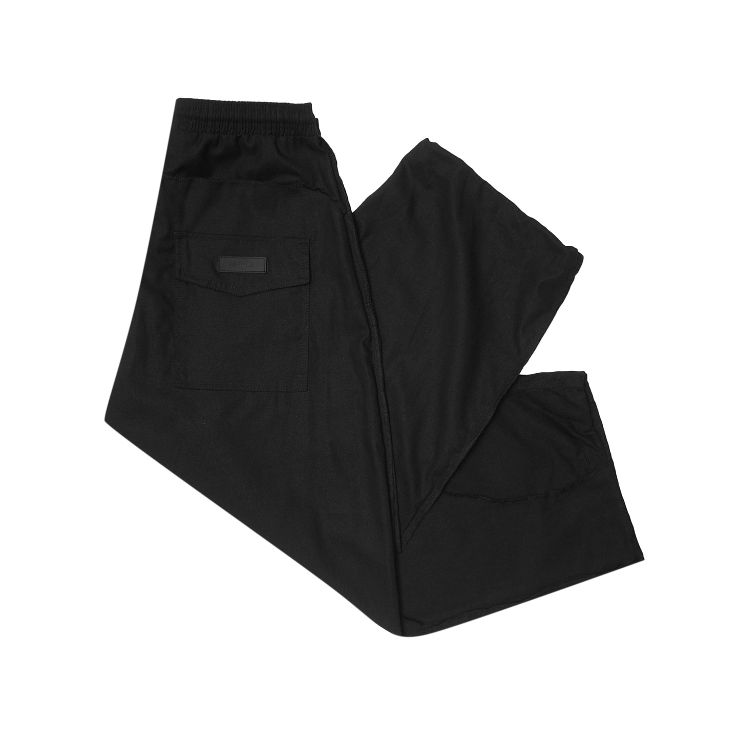 LINEN VEIN PANTS IN GRAPHITE