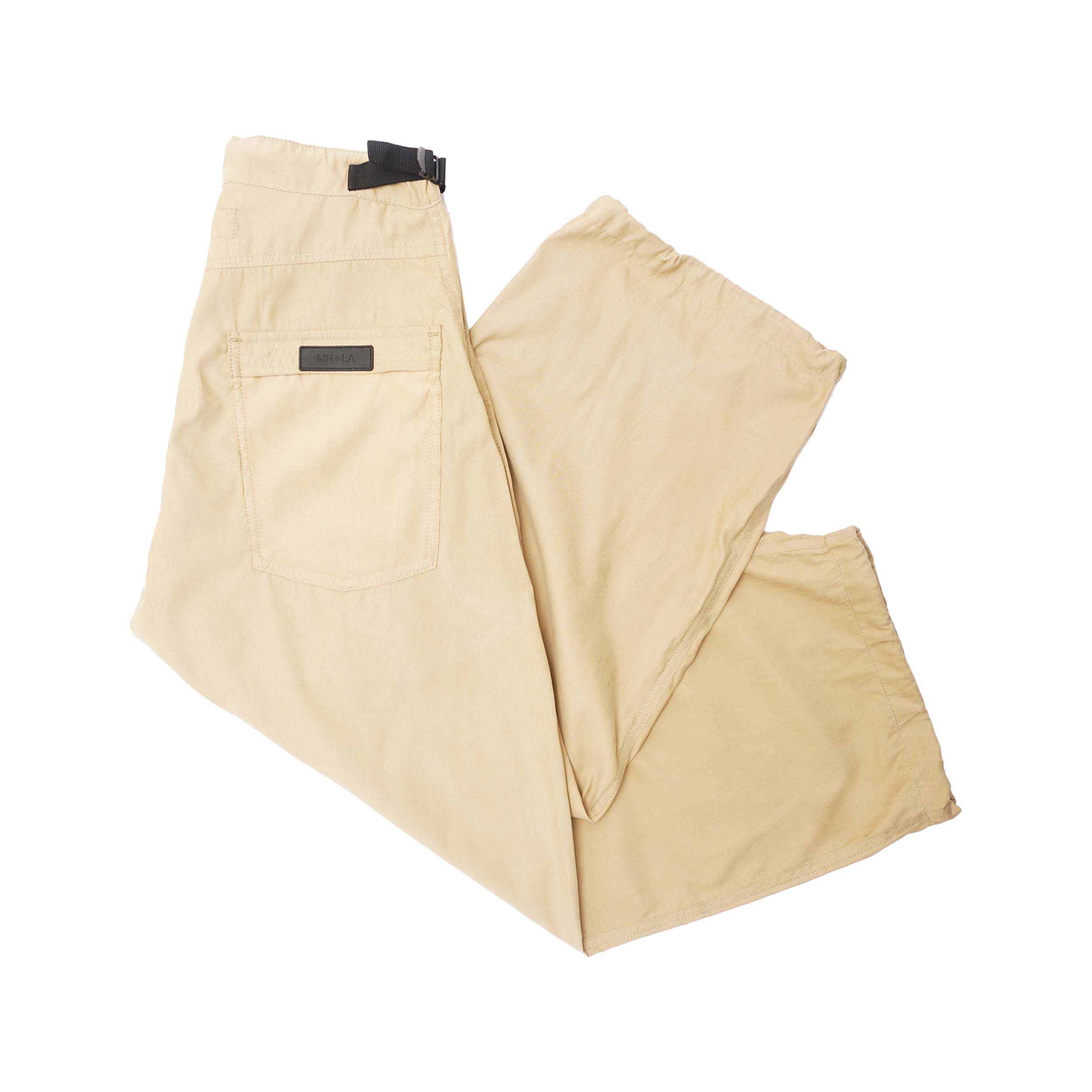 パンツ SHINOBI/TROUSERS/COTTON. SERGE size02 SHINOBI PANTS IN DUNE – MN+LA