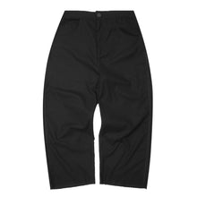 LINEN CROPPED PHAT PANTS IN ANTHRACITE