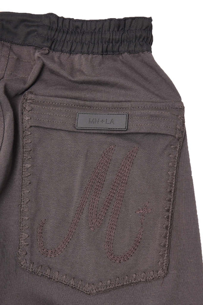 INCA BOOTCUT PANTS IN CHARCOAL GREY