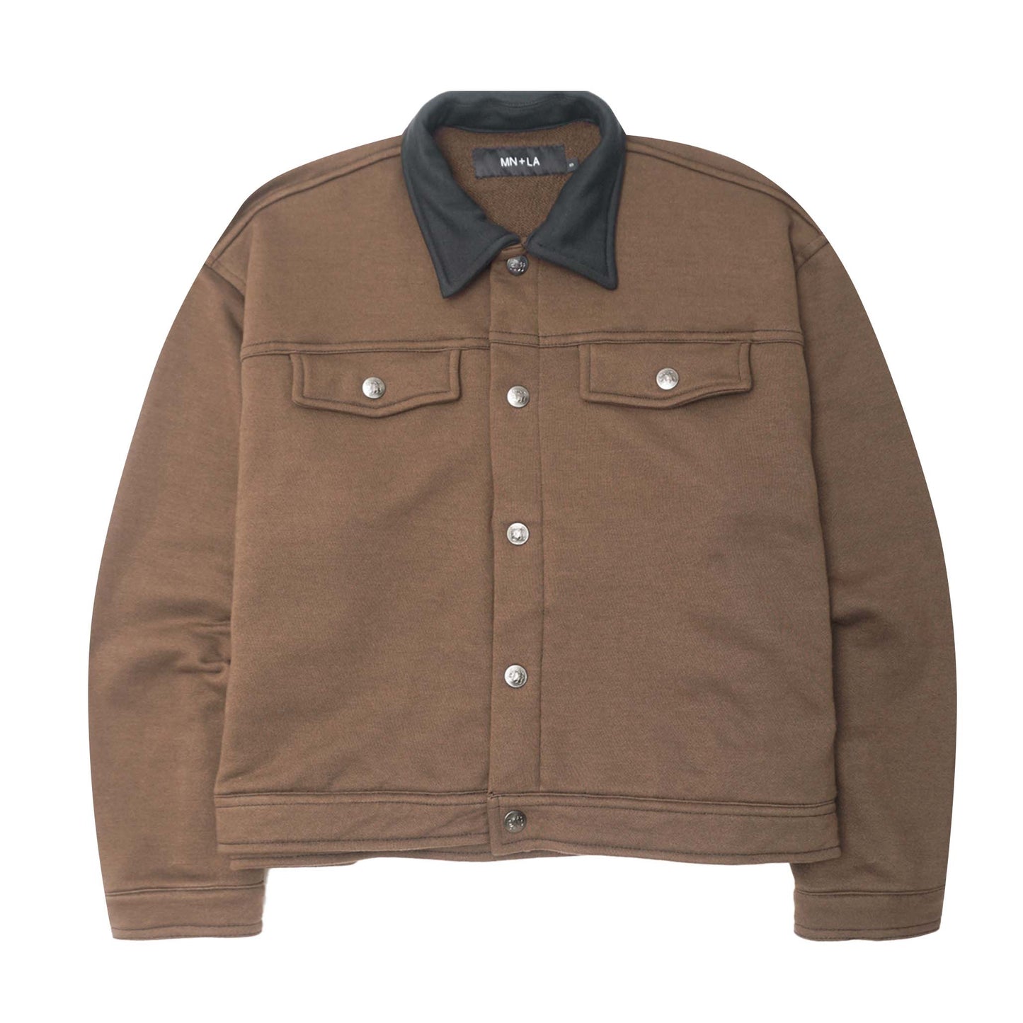 LOUNGE TRUCKER JACKET IN OLIVE DRAB