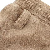 TOWEL TERRY LOUNGE PANTS IN SAND