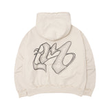 M'$ RIFT HOODIE IN OAT