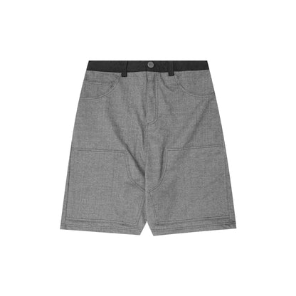 DOUBLE KNEE PHAT SHORTS IN NEVADA GREY