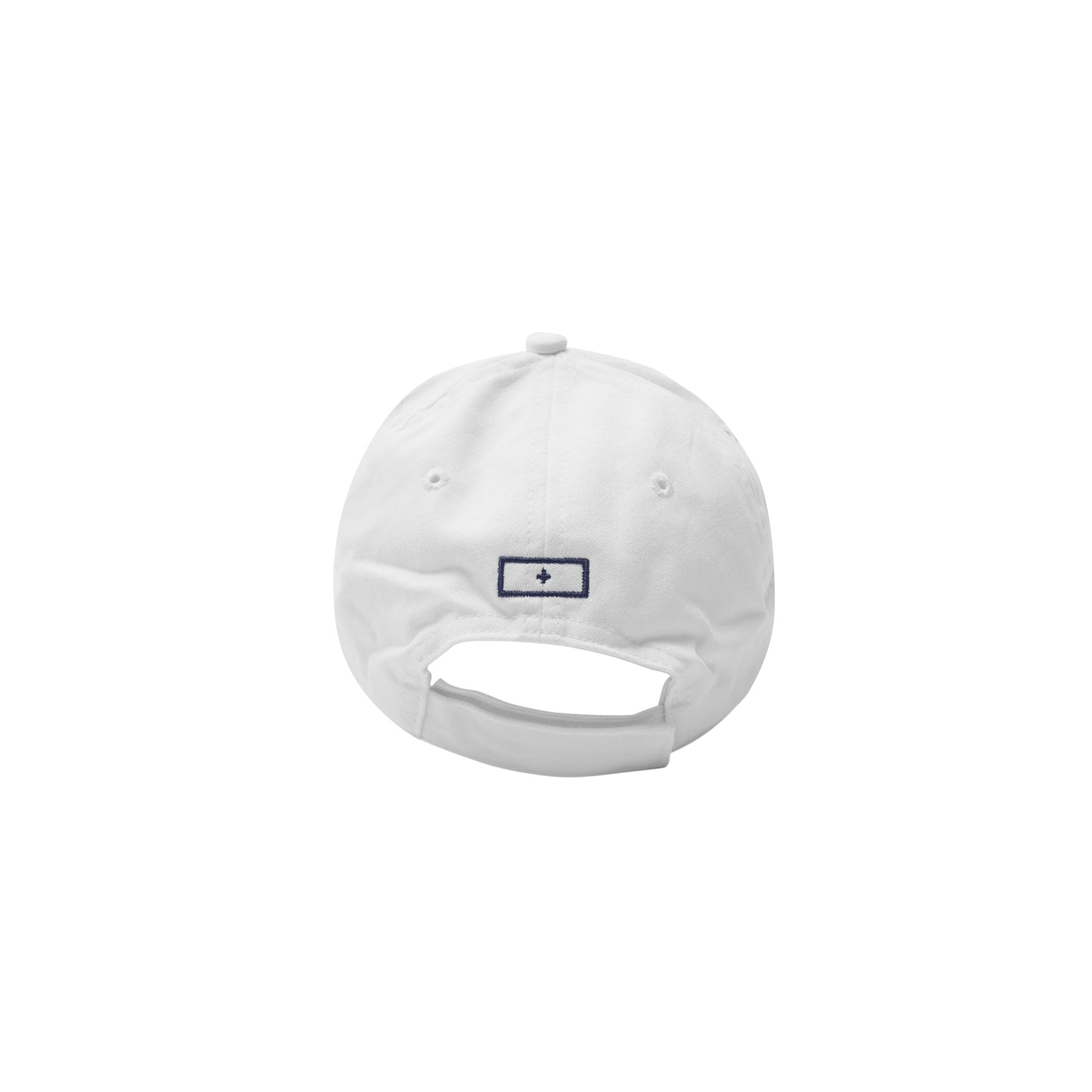 "HITTER" V3 6 PANEL HAT IN WHITE/NAVY