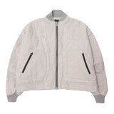 "FLOW" BOMBER JACKET IN GAINSBORO