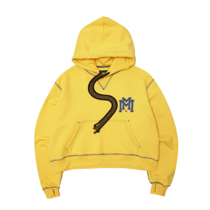M'$ UNIVERSITY V2 HOODIE IN CANARY YELLOW